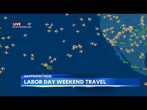 Labor Day travel could see busiest year with hundreds of people taking flights