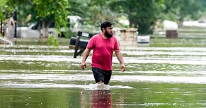 Child dies after being swept away in floodwaters; storms move away from Texas