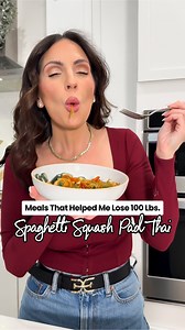 The full recipe for my Spaghetti Squash Pad Thai is on page 35 of my FREE cookbook! 💫Comment COOKBOOK and I’ll send you 50 Recipes That Helped Me Lose 100 Pounds. 👉🏻If you want cookware that will last, check out the full @madein Stainless Collection in my bio. . . #weightlossmeals #healthydinnerideas #healthydinner #madeinpartner #ad | Natasha Pehrson