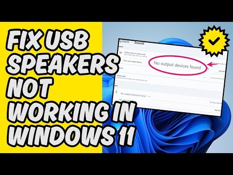 [Easy Guide] Fix USB Speakers Not Working in Windows 11