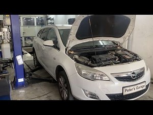 Opel Astra J 1.7 CDTI glow plug control module location