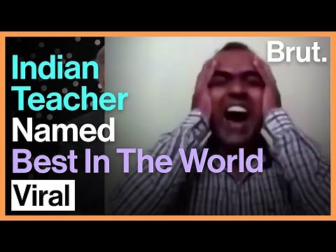 Indian Teacher Named Best In The World