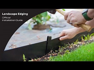 Step-by-Step Guide: Installing Tie Down's Landscape Edging for a Professional Finish