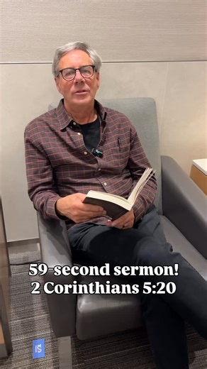 Robert J Morgan on Instagram: "Join me today for a 59-second sermon from 2 Corinthians 5:20! #bibleverse #christianposts #robertjmorgan #dailyword #familydevotions #devotions #scripture #dailydevotion #trustgod #followjesus #jesuslovesyou #dailyencouragement #59secondsermons #christianbooks #christianauthor #biblequote #scripture"