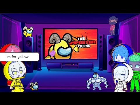 Among Us React To AMONG US 2077! (Among Us Animation) | Gacha Life