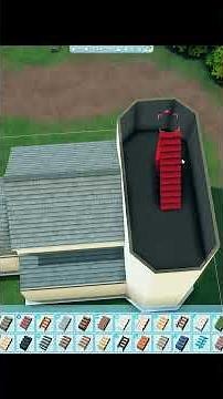 Whimsical Purple Witch House Shell 💜🌙 | Sims 4 CC #shorts