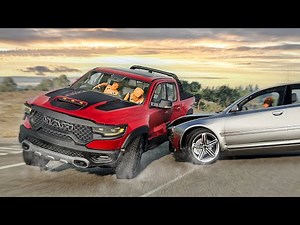 Realistic Crossroad Car Crashes #02 | BeamNG.drive