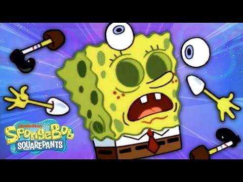 73 Times SpongeBob Lost (and Regrew) His Limbs! 💪