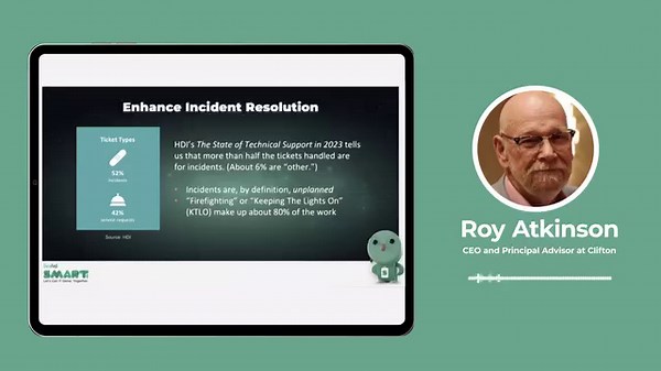 How is generative AI reshaping ITSM?易 料 Join Roy Atkinson, CEO and Principal Advisor at Clifton Butterfield, as he shares his unique views about the emerging role of AI in automating and enhancing daily IT tasks.  Watch the full recording here: https://www.sysaid.com/resources/virtual-events/smart23-closing-keynote-the-big-bang-generative-ai-a... #SMART23 #GenerativeAI #ITSM #GetITDon | SysAid-IT | Facebook