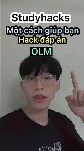 Cách hack đáp án OLM