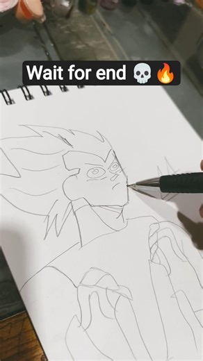 Drawing Vegeta 🔥#shorts#anime#vegeta#dragonballz#animedrawing#animeart#dbz