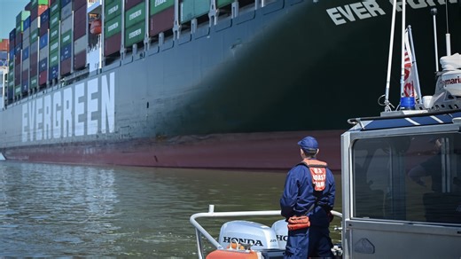 With massive cargo ship still stuck in Chesapeake Bay, Maryland fears environmental risk