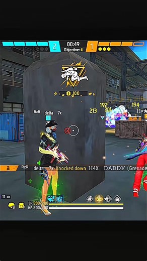 BOOM ☠️ #freefire #shorts #delta_7x