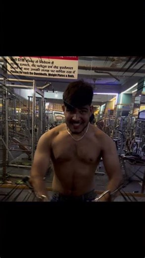 Chest workout, model gym, lucky, flex, Indian boy