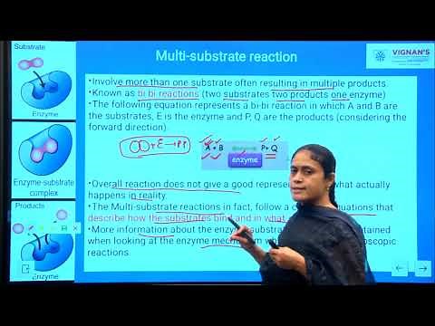 Multi-substrate reaction mechanisms and kinetics (Lecture 4 Unit3)