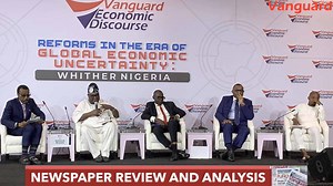 1.3K views · 36 reactions | @VANGUARD ECONOMIC DISCOURSE: How Nigeria can earn more forex, stabilise naira, by experts (Today In The News) Emirship: Protests Rock Kano over Sanusi’s reinstatement FG drags 36 govs to Supreme Court, seeks LGs’ autonomy Standstill, confusion as Lagos shuts road for Tinubu’s projects’ commissioning | Vanguard News | Facebook