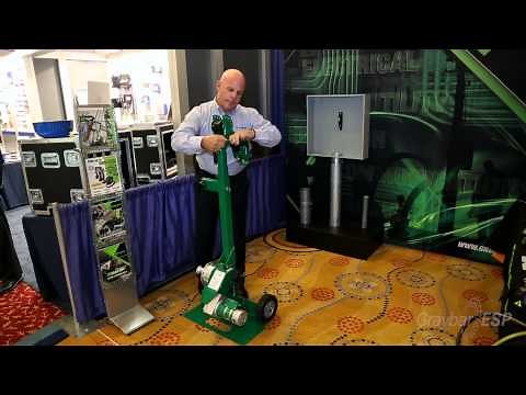 Greenlee G3 Tugger is a self-contained puller with no loose pieces, Graybar ESP