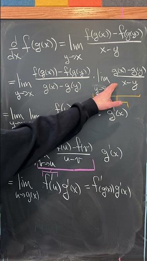 proving the chain rule