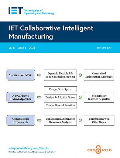 IET Collaborative Intelligent Manufacturing