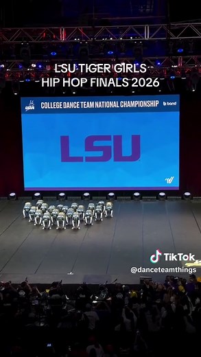 LSU TIGER GIRLS HIP HOP FINALS 2026 // choreo: @tribe99official (🤳: d1university_ on instagram!) #udanationals #uda #danceteam #lsutigergirls #lsutigergirlshiphop @LSU TIGER GIRLS