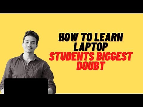 How to learn laptop || laptop kaise sikhe || students biggest doubt
