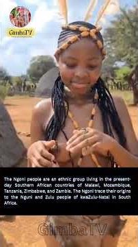 Ngoni / Angoni / Abangoni / Mangoni / Wangoni Tribe #afrogoddess #abangonipeople