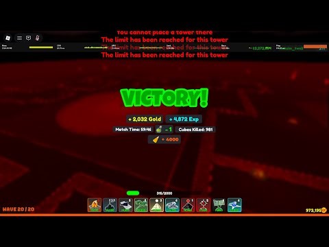Hades Pit SOLO Halloween Event | Cube Defense