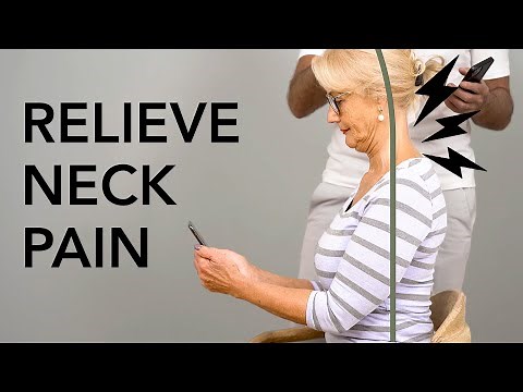 Neck Pain From Cell Phone Use: Fix Text Neck For Good - NO MORE NECK PAIN