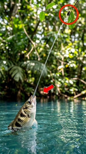 This Fish Shoots Water Like a Gun 😱 | Archer Fish #shorts #archerfish #birdfacts