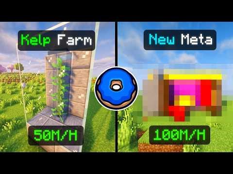 The $100M Per Hour Meta Farm (Donut SMP)