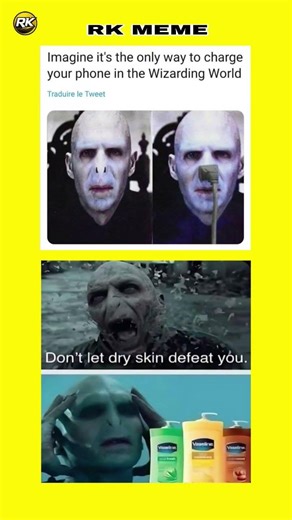 👉 “Wizarding World Mein Charging Ka Ultimate Solution#harrypotter #voldemort #memes