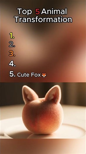 Top 5 Animal Transformations 🤯 #Shorts #mindblown