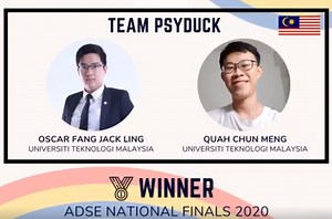 Two UTM Students Win Asean Data Science Competition