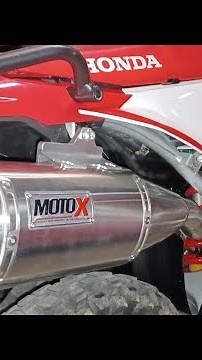 CRF300L MotoX V2 exhaust