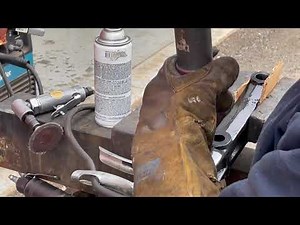Model A Ford front axle repair part 1