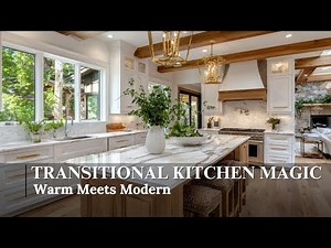 Amazing Transitional Kitchen Makeovers: Blending Traditional Warmth with Modern Clean Lines
