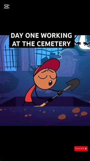 Working at cemetery #comedy #funny #shortsvideo