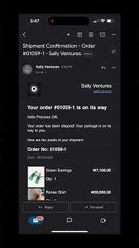 How to use Order/Shipping Status Emails, Payment Request, and Share Order on Bumpa Mobile App.