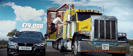 Motorway advert banned for being 'dangerous and irresponsible' after complaints are made to regulator