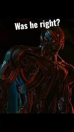 Was Ultron right?... | Ultron edit | Honeypie #edit #ultron #marvel #avengers