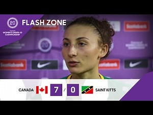 Concacaf Womens Under-20 Championship | 2022 Flash Zone: Cloey Uddenberg from St Kitts and Nevis