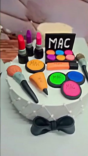 makeup cake design ideas video #trending short