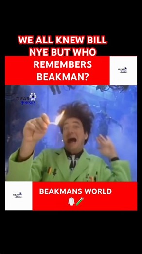 WE ALL KNEW BILL NYE BUT WHO REMEMBERS BEAKMAN? BEAKMAN’S WORLD #science #tvshows #nostalgia