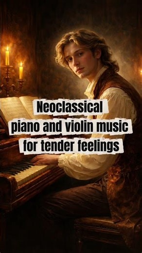 Relaxing neoclassical piano moment…