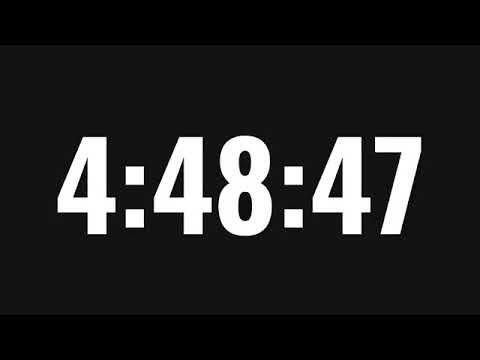 5 Hour Timer Countdown (300 Minutes Countdown) | Study, Focus, Work, Workout