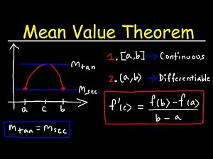 Understanding Mean Value Theorem Video Lecture | Mathematics Optional Notes for UPSC