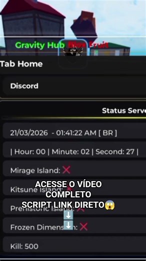 😱COMO BAIXAR E INSTALAR SCRIPT no(♥️ BLOX FRUITS)//GRAVITY HUB!!!
