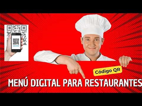 🚀Cómo crear un menú digital con código QR para restaurante GRATIS Paso a paso