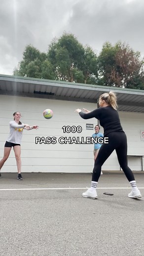 Netfit Netball: 1000 Pass Challenge