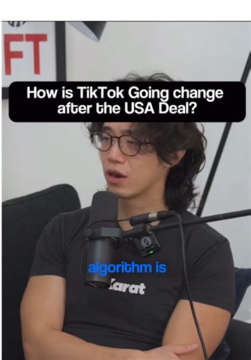USA buys TikTok. How will the algorithm change? 🤔 #thecaptable